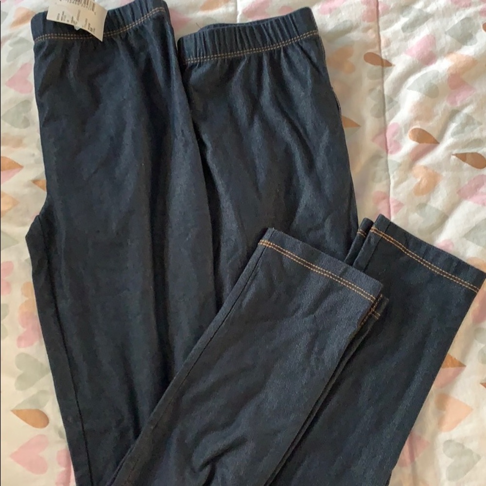 2 pairs of jeggings. One NWT